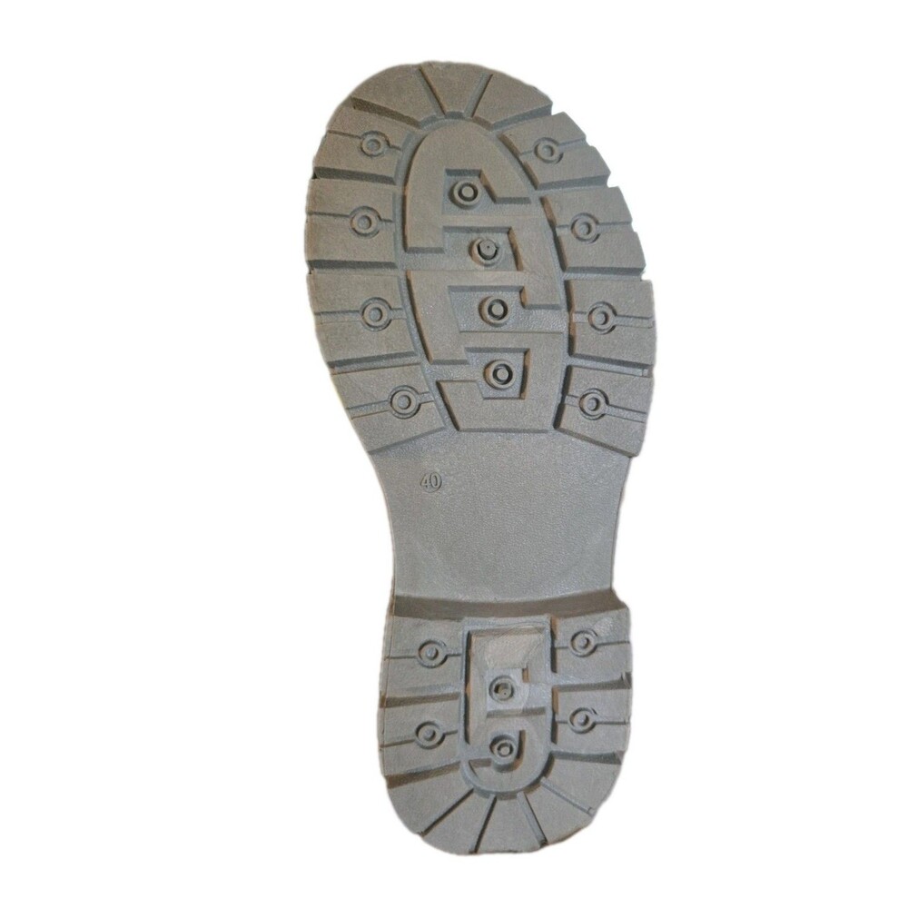 GSSZO Chunky Denim Work Boot Style Street Wear Rugged Urban Grit Lug Soles Men 7 - Picture 9 of 10